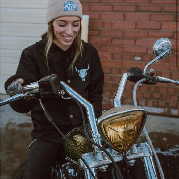 [s] THE LITAS Jacket Motorcycle Raincoat rainjacket Moto women - Picture 2 of 8